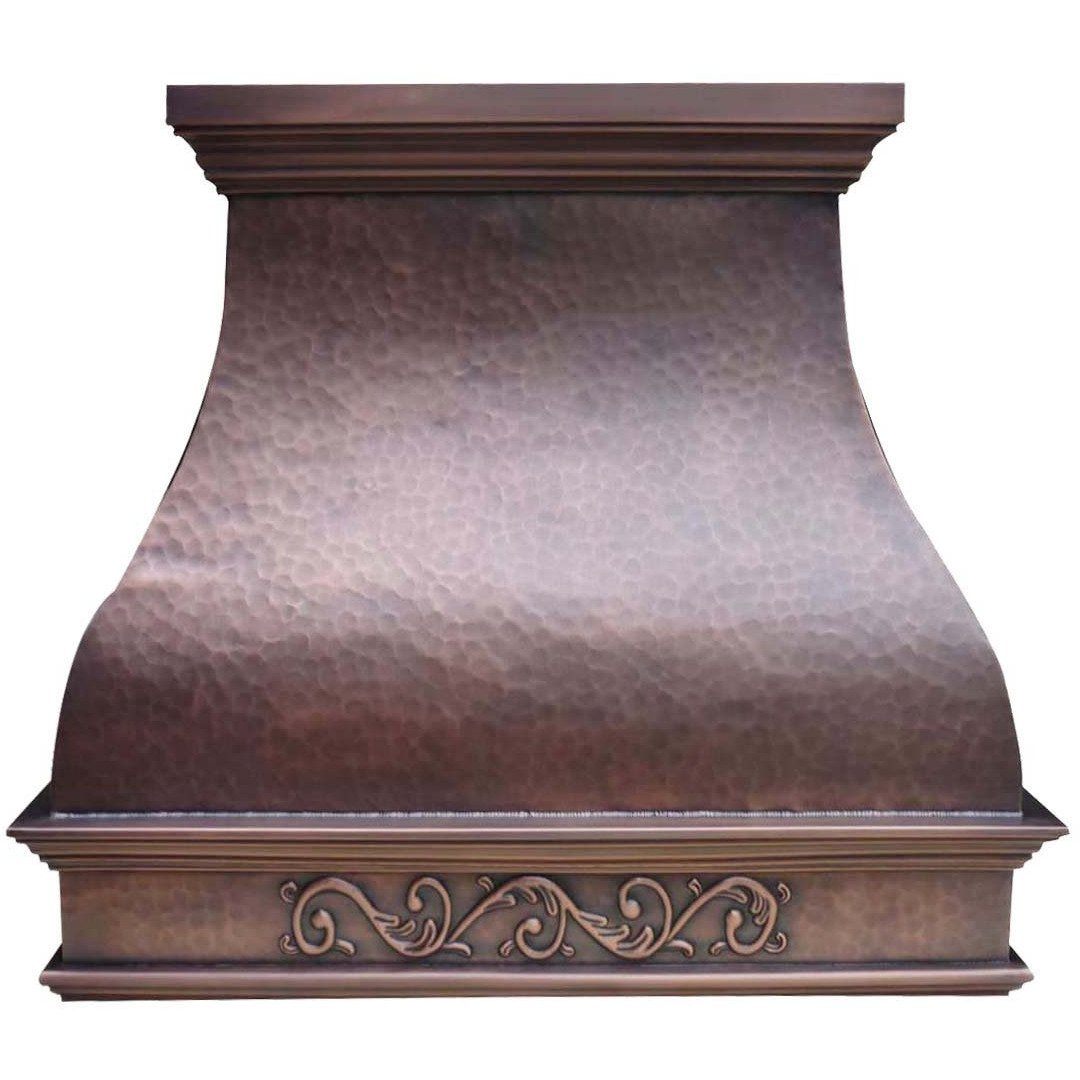 SINDA Handmade Copper Vent Hood - H2A-1