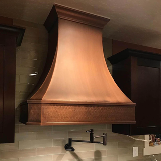 Custom -  SINDA H3 Copper Range Hood for Lydia