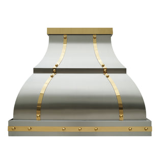 SINDA Custom Brushed Stainless Steel Kitchen Range Hood l Free Shipping on All Orders