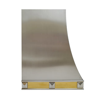 SINDA High End Sloped Brushed Stainless Steel Custom Vent Hood