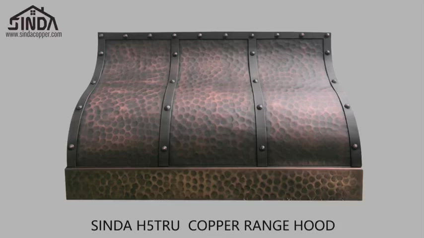  SINDA Hammered Copper Kitchen Oven Hood with Efficient Range  Hood Insert, H7LTRB-LOI3039, 30Wx39H, Island Mount, Light Hammered-Oil  Rubbed Bronze : Appliances