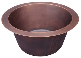 CUSTOM- Round Bar Sink BS-5 - Sinda Copper