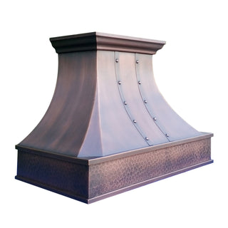 Luxury handcrafted decorative accessory custom range hood by sinda