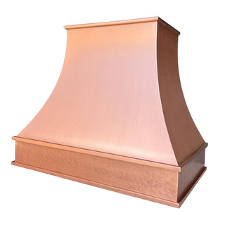 Natural copper custom kitchen hood for sale free shipping 