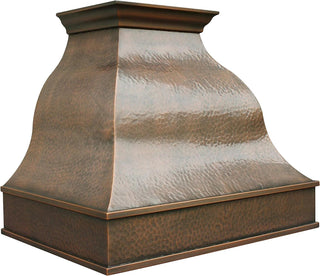 Curved-Rustic-Copper-Kitchen-Hood-H9-Fully-Customizable-SINDA