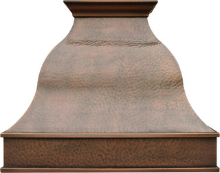 Antique-Copper-Range-Hood-in-Light-Hammered-Texture-Free-Custom-Design-SINDA