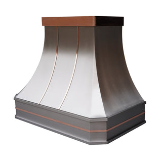 SINDA Luxury Golden-Rose Straps Stainless Steel Custom Vent Hood