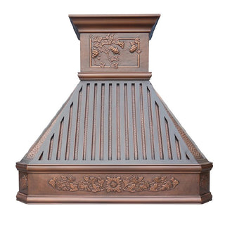 high-end-copper-kitchen-hood-in-antique-cppper