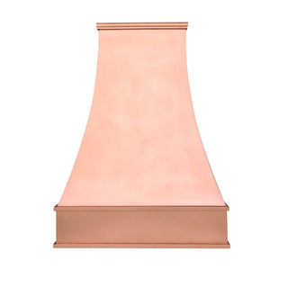 SINDA Natural Copper Custom Kitchen Hood H7C1 in Smooth Texture l Free Shipping l SINDA Copper